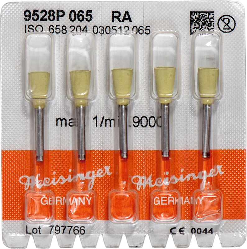 Komposite Polierer 9528  Packung  5 Stück hellgrün, RA, Figur 030, 9 mm, ISO 065