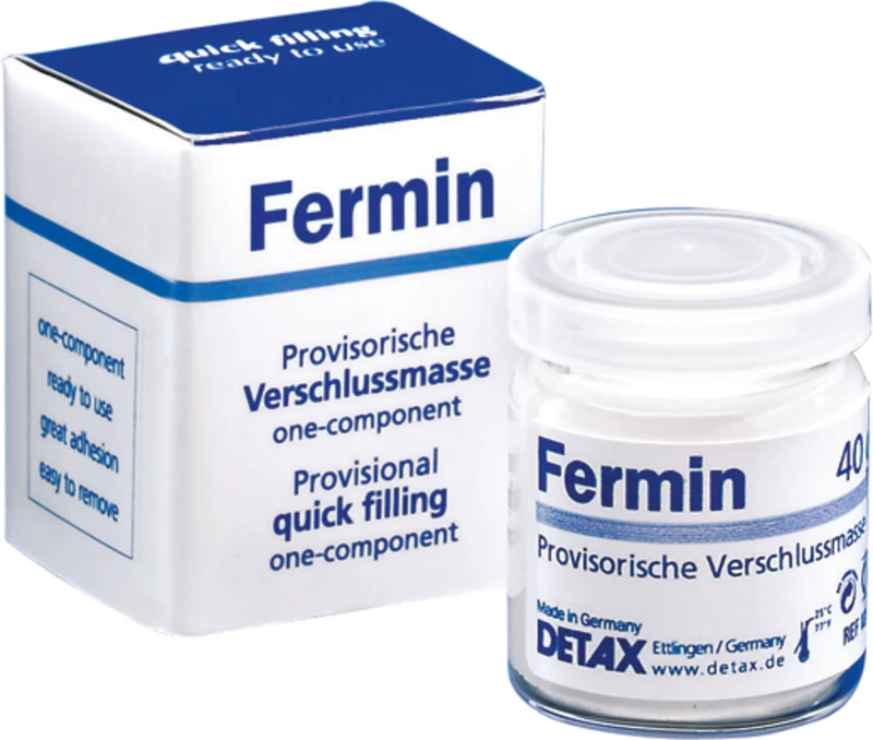 Fermin  Packung  40 g Glas-Tiegel weiß opaque