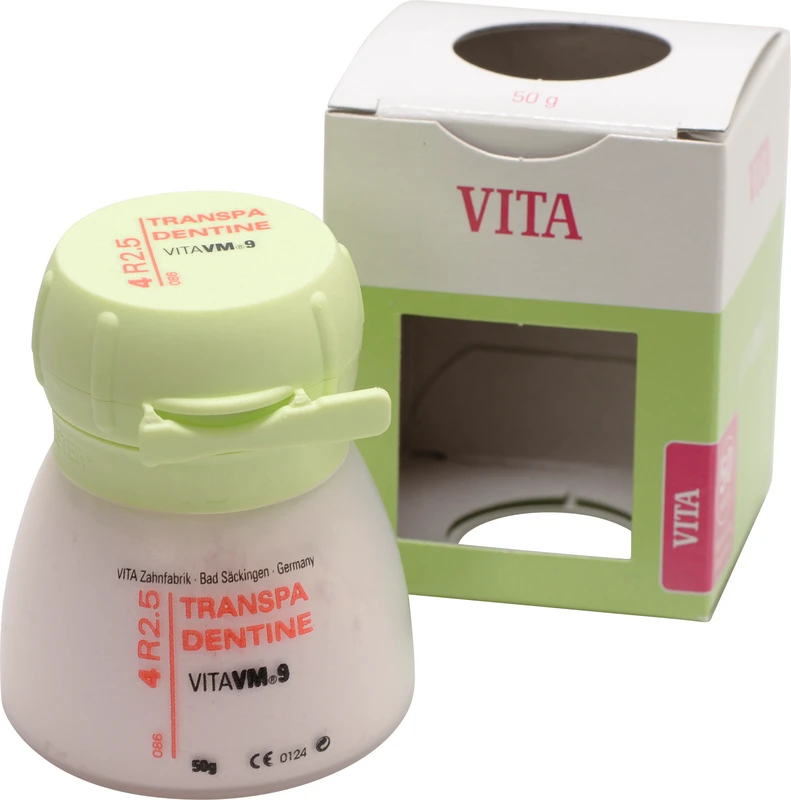 VITA VM® 9 3D-MASTER®  Dose  50 g Pulver transpa dentine 4R2.5