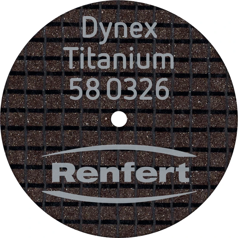 Dynex Titanium  Packung  20 Stück stabil, elastisch, glasfaserverstärkt, Ø 26 mm x 0,3 mm