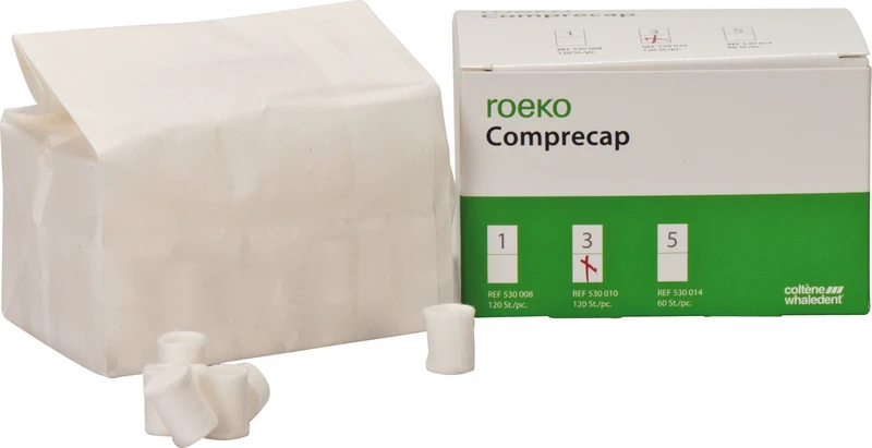 ROEKO Comprecap  Packung  120 Stück Ø 10 mm, Größe 3