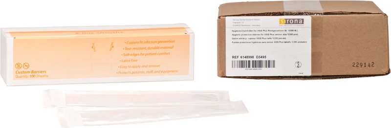 XIOS Plus Hygieneschutzhüllen  Packung  300 Stück Gr. 1