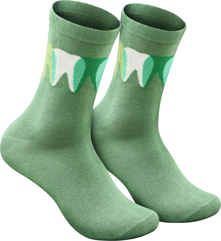 BEYCO SOCKS   Packung  1 Paar Socken One-Size, GREEN-DENT