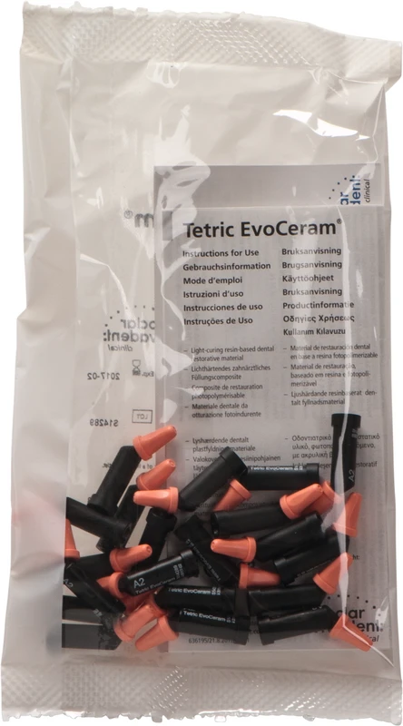 Tetric® EvoCeram  Packung  20 x 0,2 g Cavifil A2
