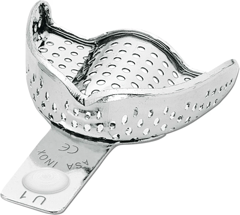 PERMA-LOCK Abformlöffel  Stück  OK XXS, perforiert, weiß, 2804-U1