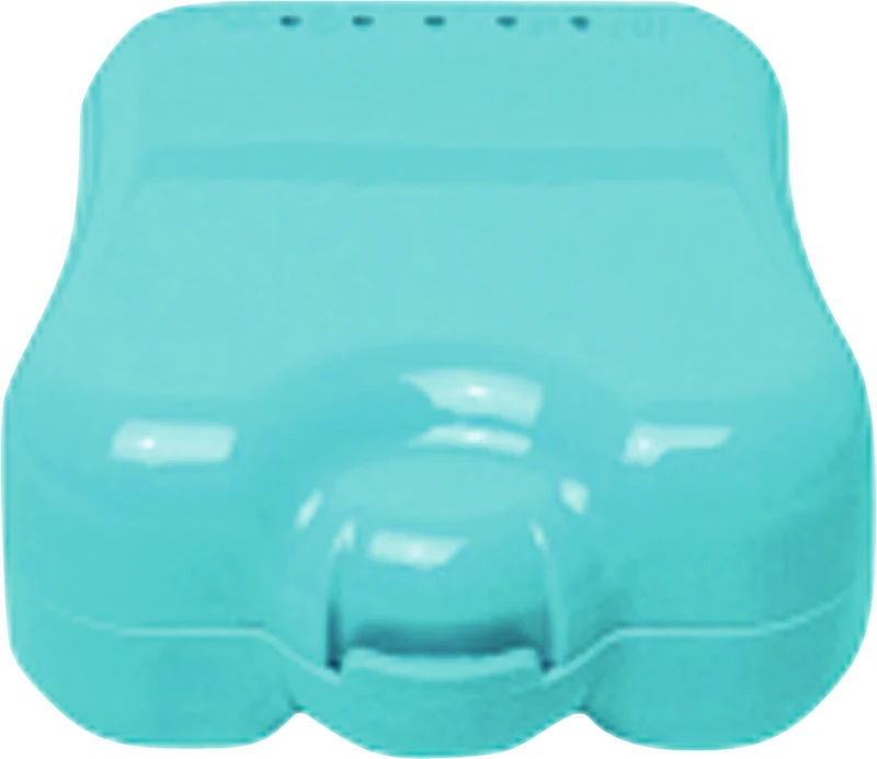 two-in-one   Aufbewahrungsbox  Packung  10 Stück türkis