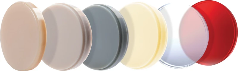 PMMA Disk  Stück  Ø 98 mm H 20 mm, A3, Multilayer