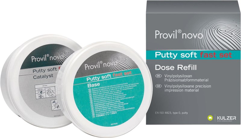 Provil® novo Putty  Packung  450 ml Base, 450 ml Katalysator, Putty Soft fast