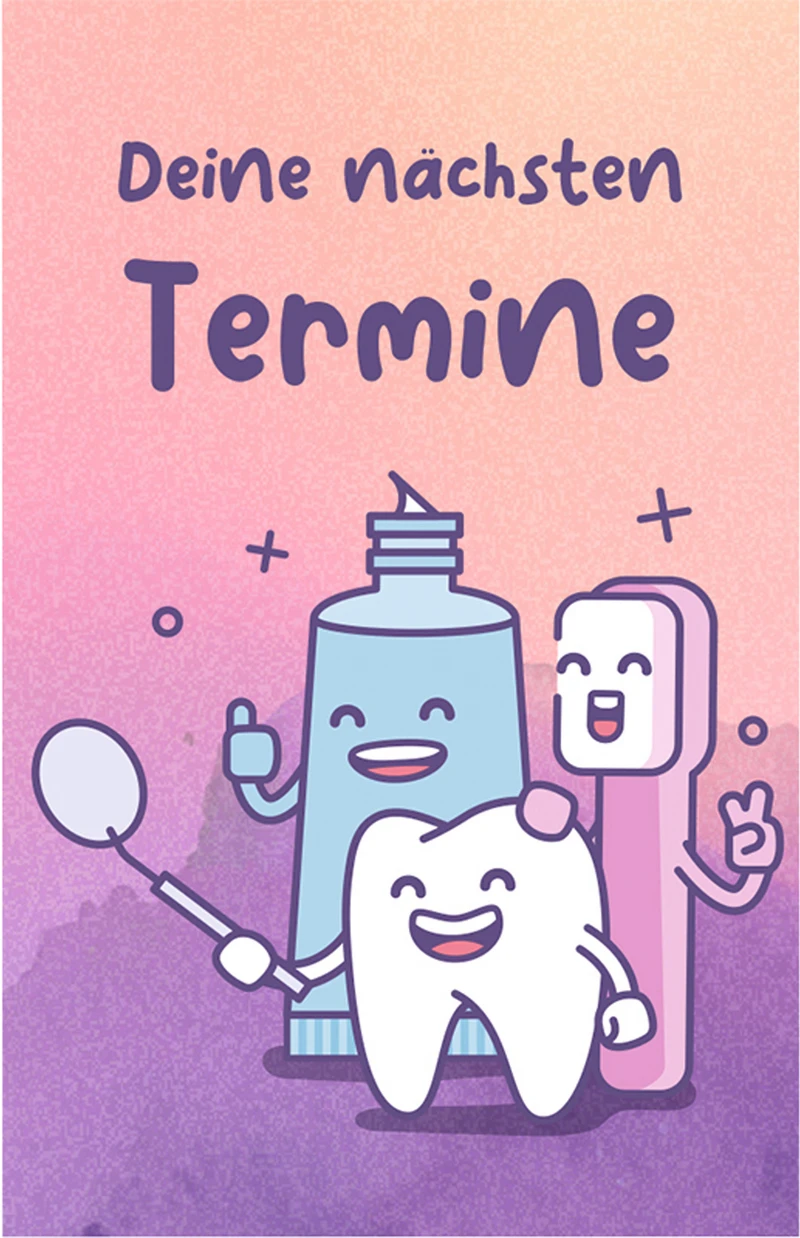 Terminkarte  Packung  100 Stück