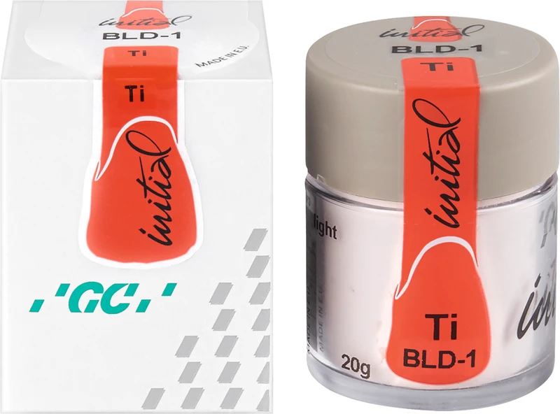 GC Initial TI  Dose  20g Pulver bleach dentin BLD-1