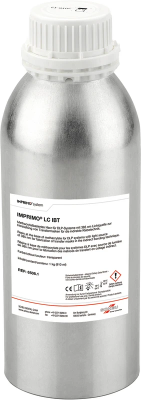 IMPRIMO® LC IBT  Flasche  1 kg 385 nm, transparent
