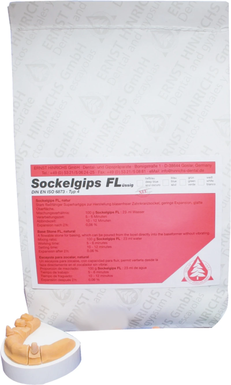 Sockelgips FL  Sack  25 kg weiß