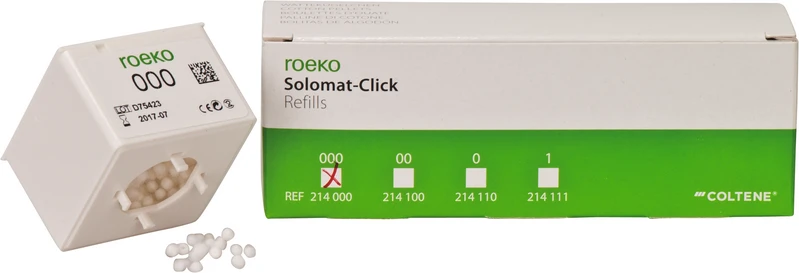 ROEKO Solomat-Click  Nachfüllpackung  3 Dosen Ø 3 mm, Größe 000
