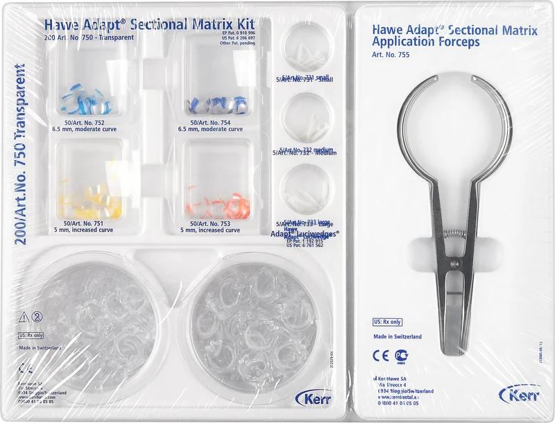 Sectional Matrizen  Kit  transparent