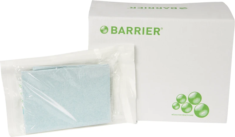 BARRIER® OP-Abdecktuch  Karton  168 Stück 75 x 100 cm, 3-lagig, selbstklebend