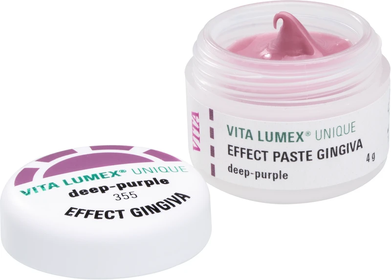 VITA LUMEX® UNIQUE   Dose  4 g Paste effect gingiva deep-purple