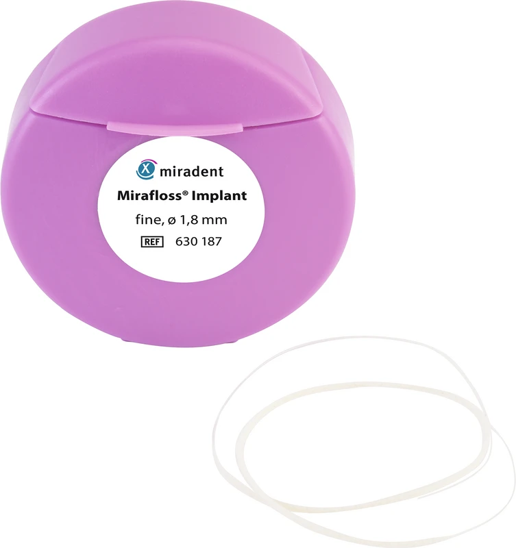 Mirafloss® Implant  Rolle  45 Stück fein, Ø 1,8 mm, 15 cm
