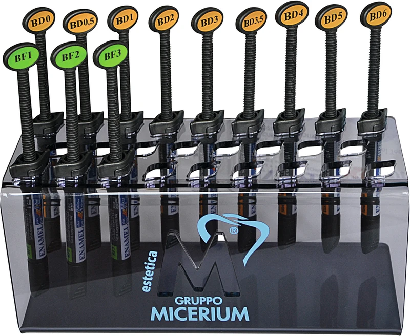 ENAMEL plus HRi® Bio Function   Minifills Kit  72 x 0,3 g Kapsel enamel (BF1, BF2, BF3), dentin (BD0-BD6)