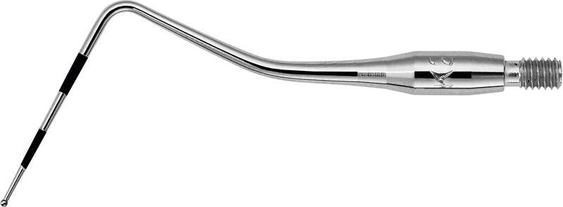 DEPPELER Parosonden  Stück  KHR12 Ansatz ohne Griff, Spitze Ø 0,5 mm, Graduierung (3-6-9-12 mm)