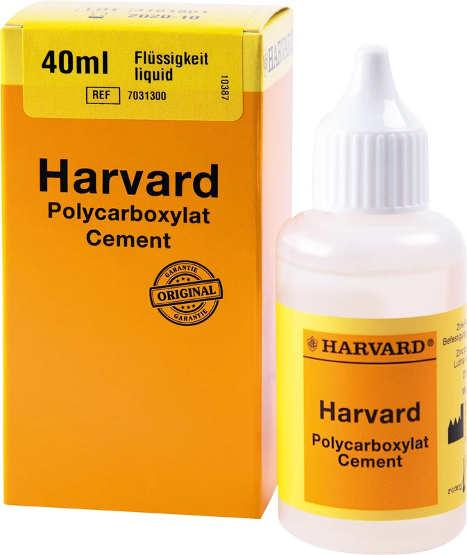 Harvard Polycarboxylat Cement Flüssigkeit  Flasche  40 ml Flüssigkeit