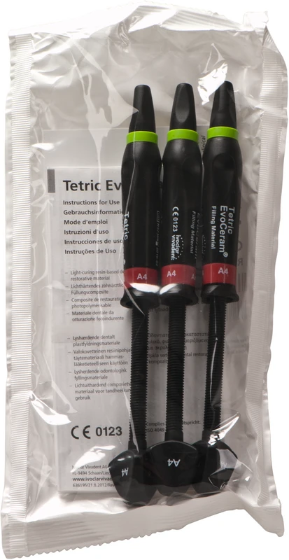 Tetric® EvoCeram  Packung  3 x 3 g Spritze A4