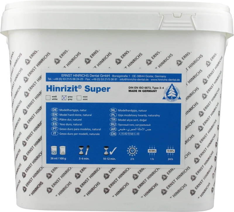 Hinrizit® Super  Eimer  10 kg grau