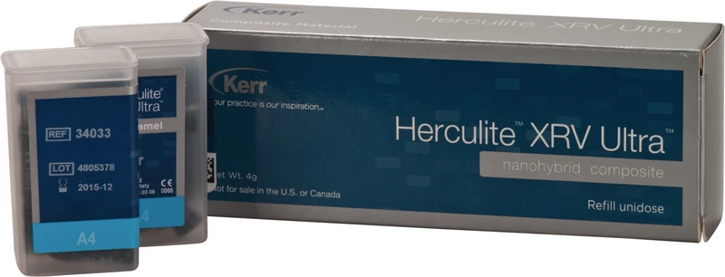 Herculite® XRV Ultra  Packung  20 x 0,2 g Unidose schmelz A4
