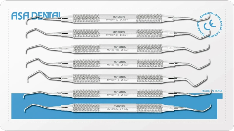 Gracey Küretten MV  Set  7 Stück (Figur 1\2, 3\4, 5\6, 7\8, 9\10, 11\12, 13\14)