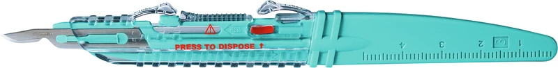 Einmal Sicherheits-Skalpelle  Packung  10 Stück Figur 15C