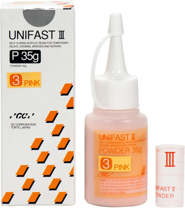 GC UNIFAST III  Nachfüllpackung  35 g Pulver N°3 pink