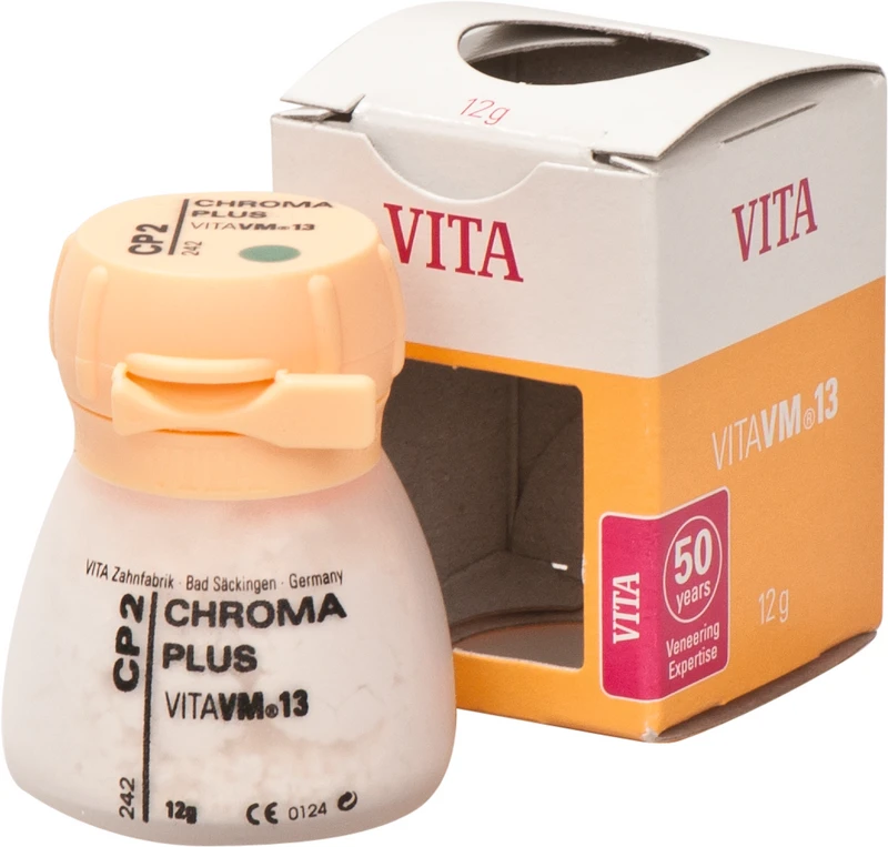 VITA VM®13 Zusatzmassen  Dose  12 g Pulver chroma plus CP2