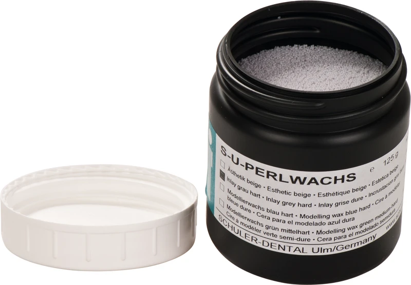 S-U-PERLWACHS  Dose  125 g grau