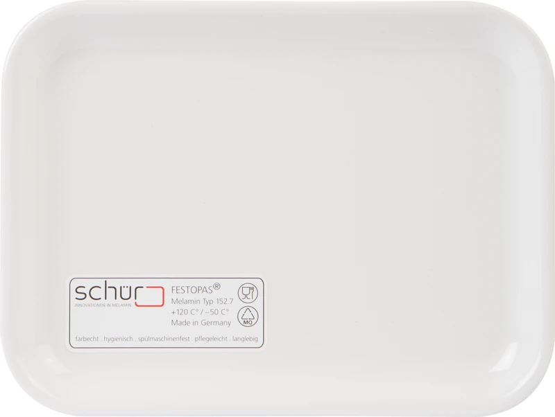 FESTOPAS® Instrumententabletts  Stück  weiß, 20 x 15 x 1 cm