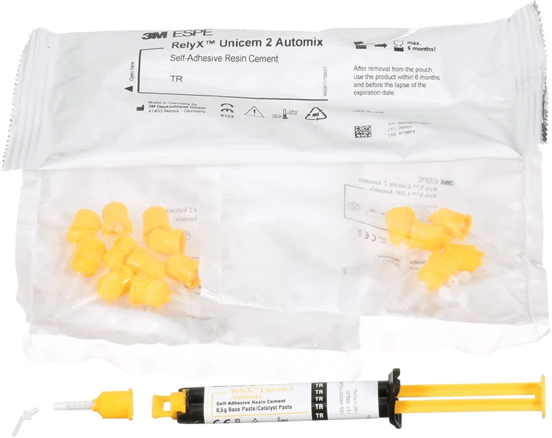 RelyX Unicem 2 Automix  Packung  8,5 g Automix-Spritze transluzent, Zubehör