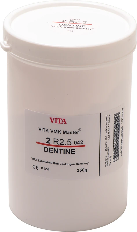 VITA VMK Master® VITA SYSTEM 3D-MASTER®  Dose  250 g Pulver dentine 2R2.5