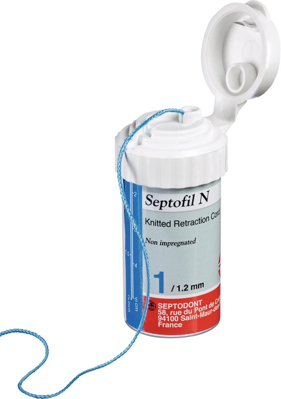 Septofil N   Dose  N1, sehr-dick, königsblau, Ø 1,2 mm