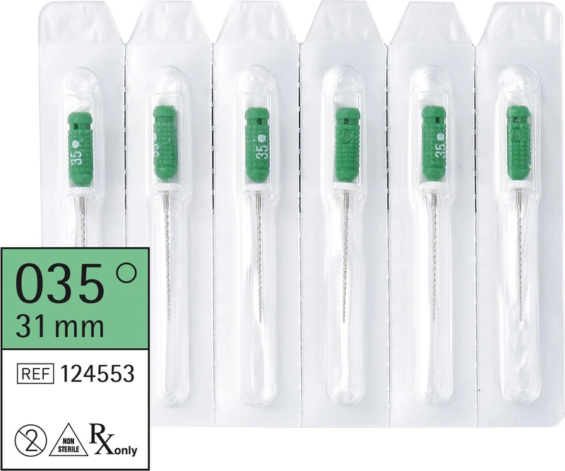 smart Hedstroemfeilen  Packung  6 Stück 31 mm ISO 035