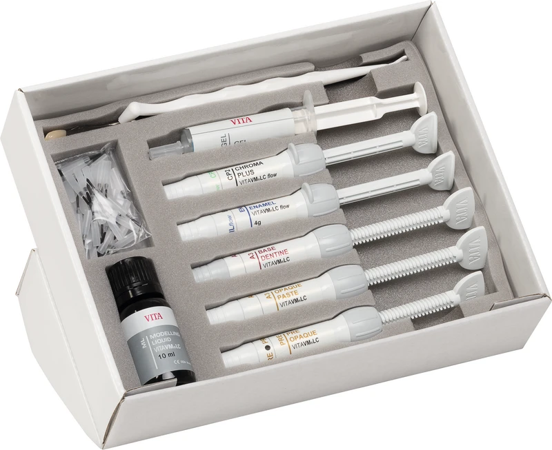 VITA VM® LC classical A1-D4®   Combi Test Kit A3  Einfarben-Sortiment für die ersten Tests (DENTINE - paste \ ENAMEL & Zusatzmassen flow)