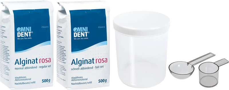 Alginat rosa  Beutel  500 g NH Pfefferminz, rosa