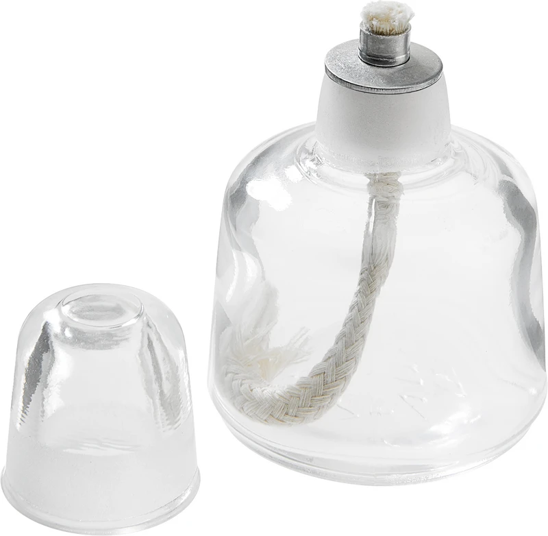 Spirituslampe aus Klarglas 75 ml  Stück  Spirituslampe