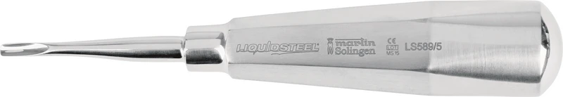 Wurzelheber LS  Stück  LS589\5, 3,5 mm, gebogen