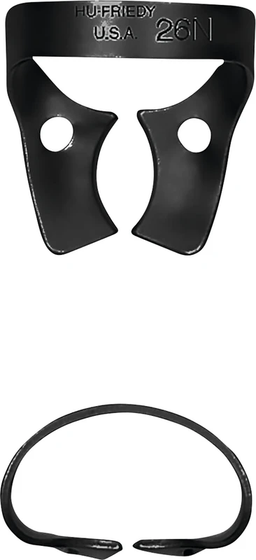Kofferdam-Klammer Black Line  Stück  Figur 26N, für Molar OK