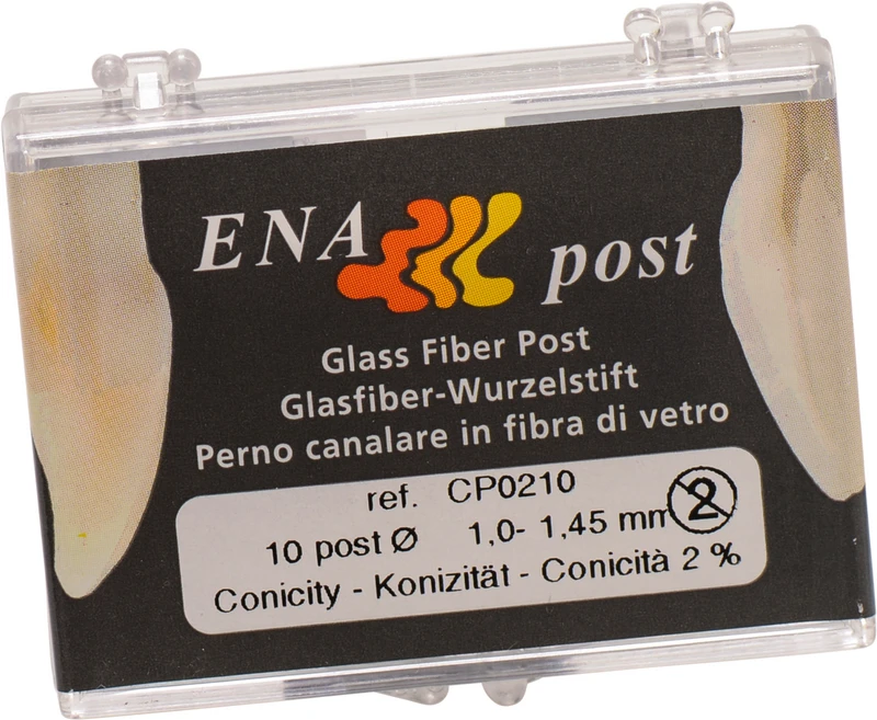 ENA post Wurzelstift 2%  Nachfüllpackung  10 Stück Ø 1 - 1,45 mm