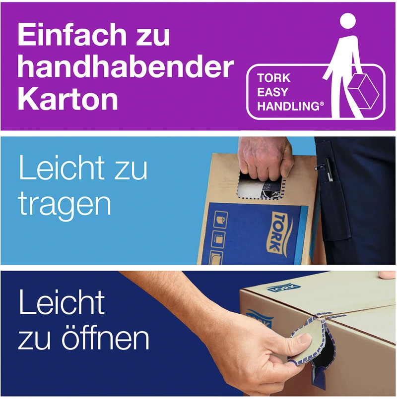 TORK® Xpress® Multifold (Interfold) Handtücher H2 System  Karton  20 x 237 Stück 2-lagig, weiß