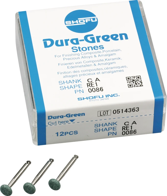 Dura-Green  Packung  12 Stück RE1, RA, ISO 062