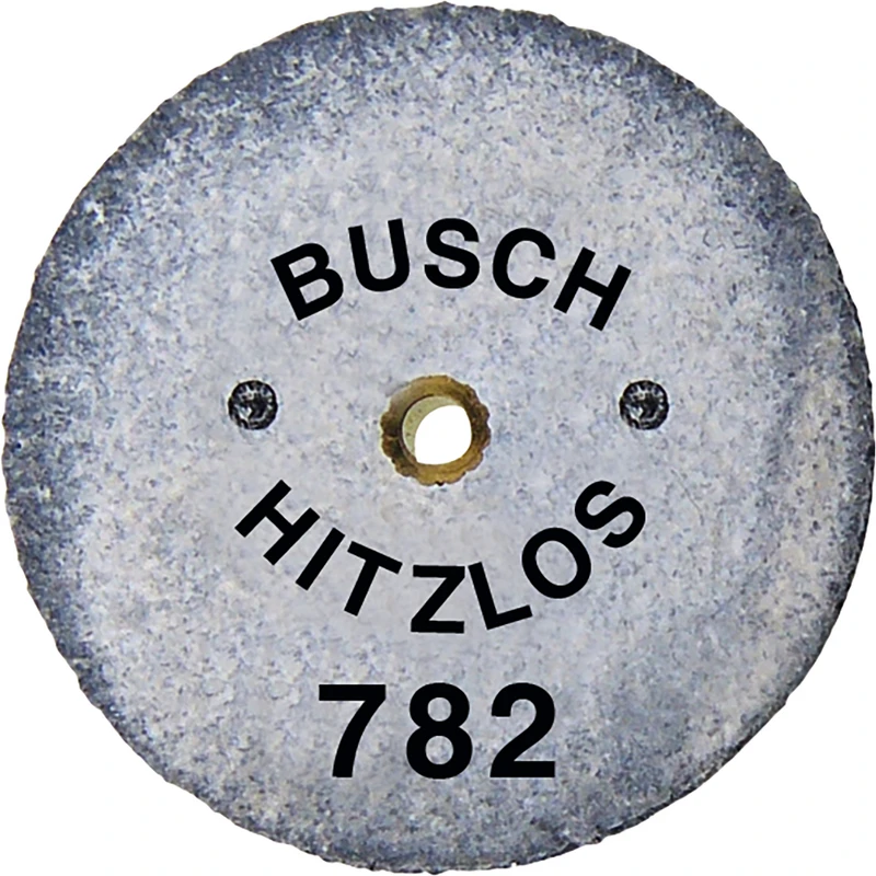 HITZLOS Schleifräder  Packung  12 Stück unmontiert, mittel, Figur 372, Bohrung Ø 1,8, 3 mm, ISO 250