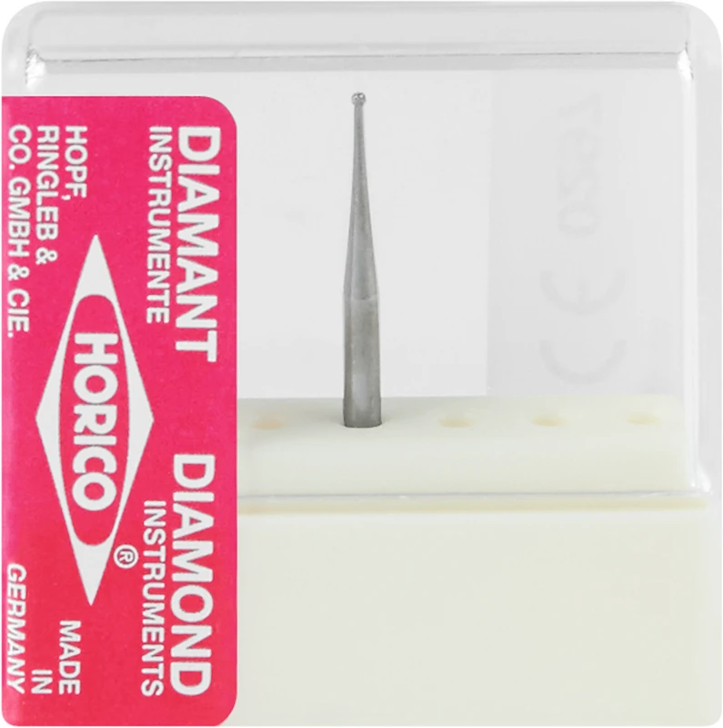 Diamantschleifer 001  Stück  FG L, Figur 001 lang, ISO 007