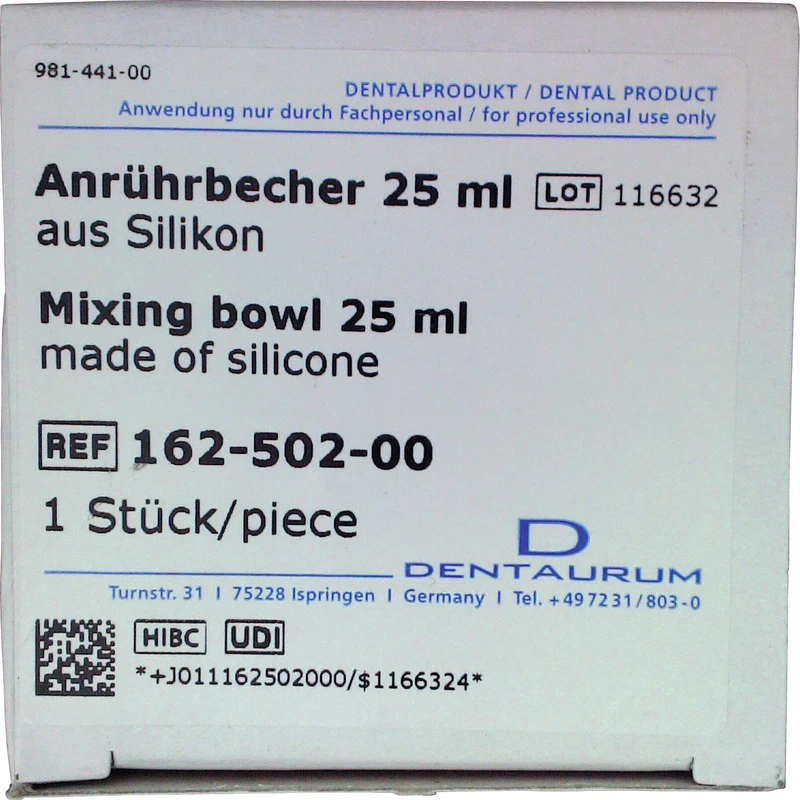 Anrührbecher Silikon  Stück  5 ml Anrührbecher