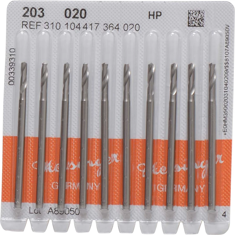 Spiralbohrer 203  Packung  10 Stück HP, Figur 417, 9 mm, ISO 020