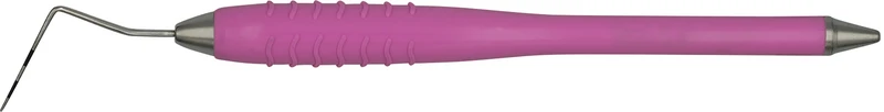 Paro-Sonde CP11 Colori Silikon LS   Stück  mit Markierung (3-6-9-12), Liquidsteel, Silikongriff, pink